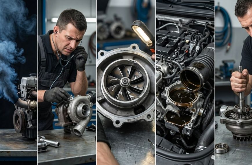 5 Objawów Awarii Turbosprężarki i Kiedy Ją Naprawić