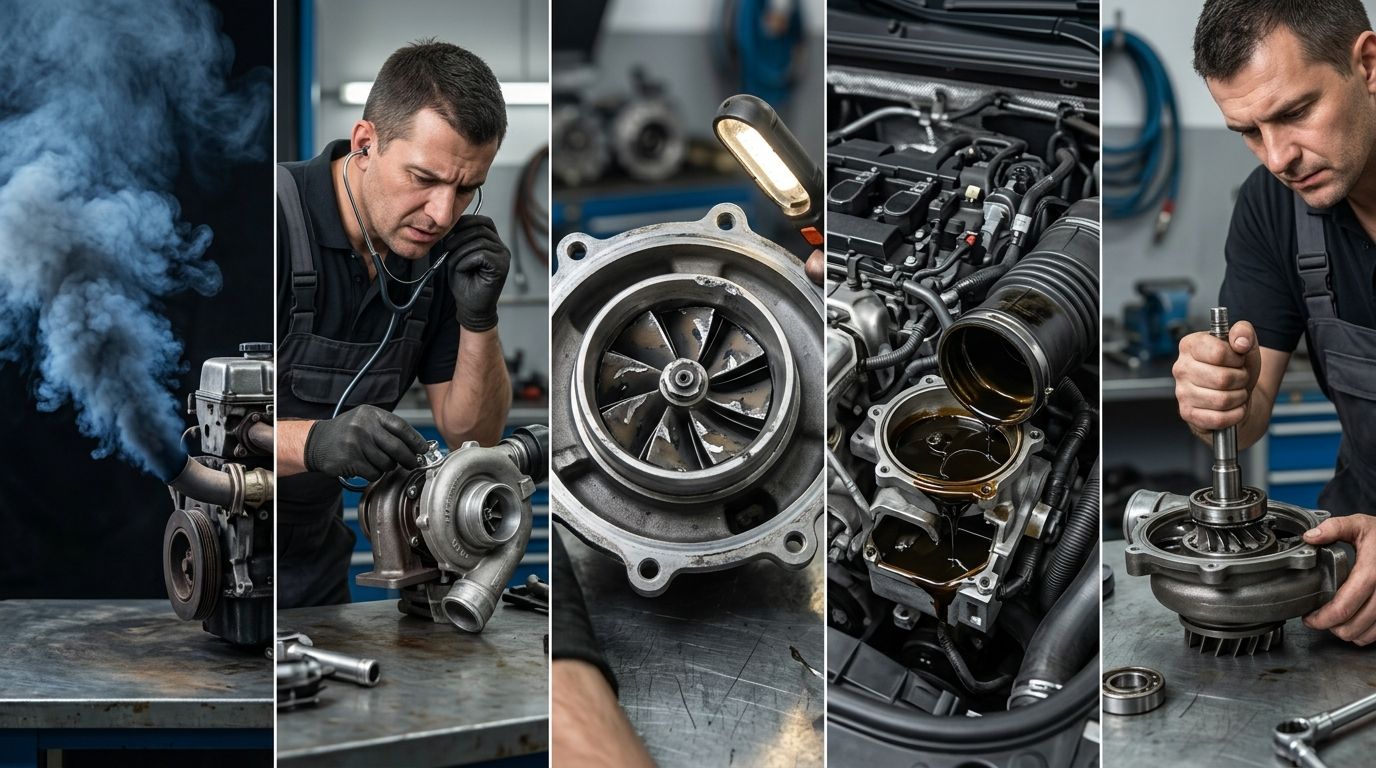 5 Objawów Awarii Turbosprężarki i Kiedy Ją Naprawić