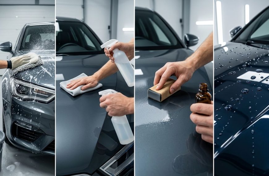 Jak Działa Powłoka Ceramiczna? – Ochrona Lakieru Krok po Kroku